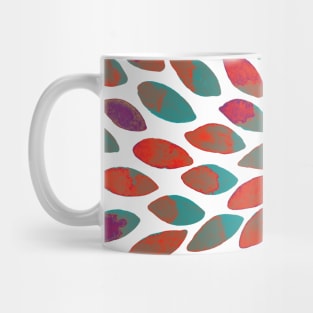 Watercolor brush strokes - multicolor Mug